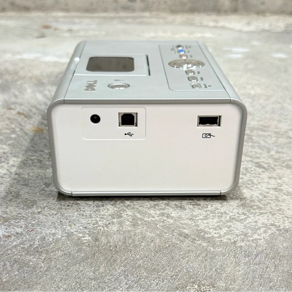 Dell Photo Printer 540 Compact Snapshot Printer w Cables Paper Powers On